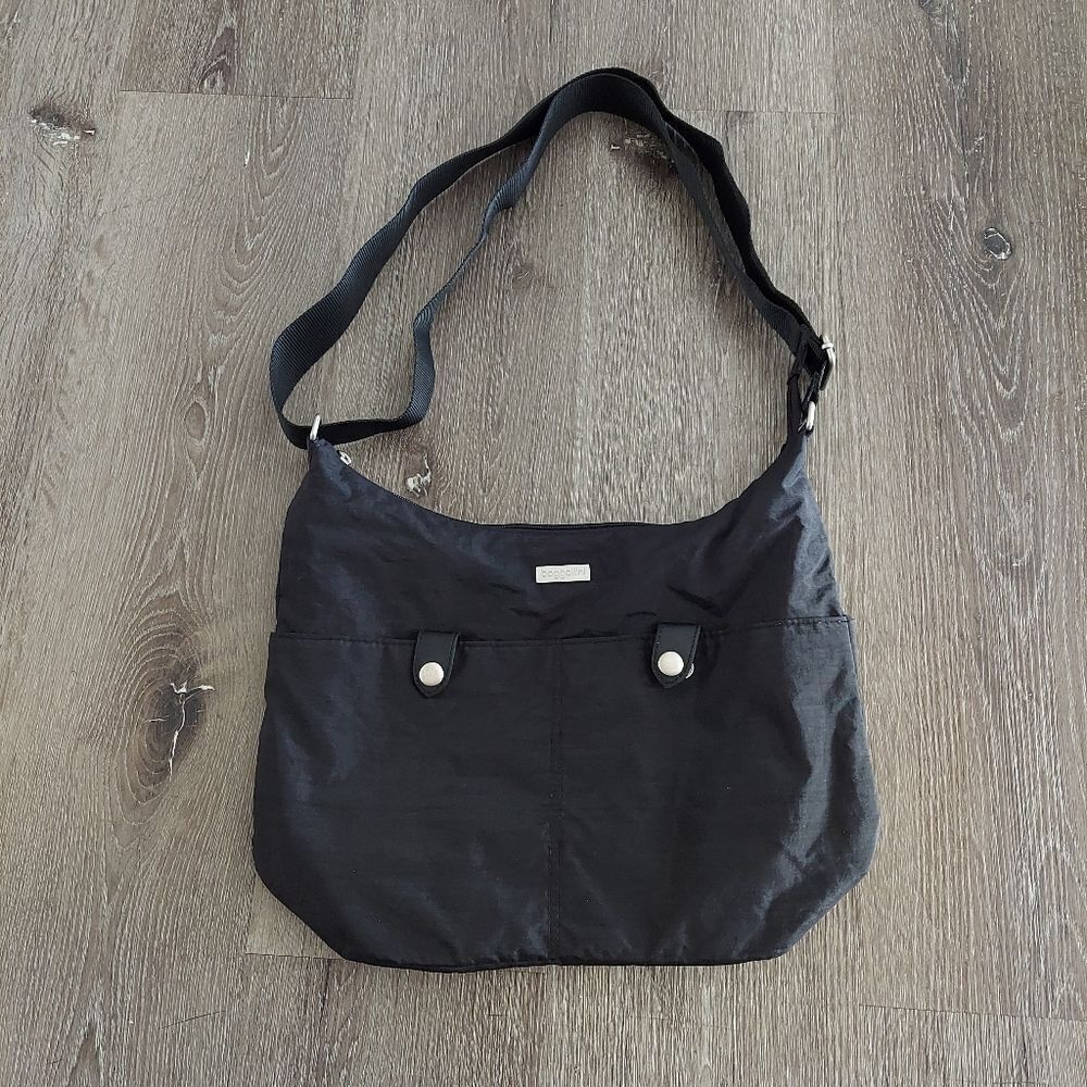 Baggallini Black Hobo Crossbody Bag
